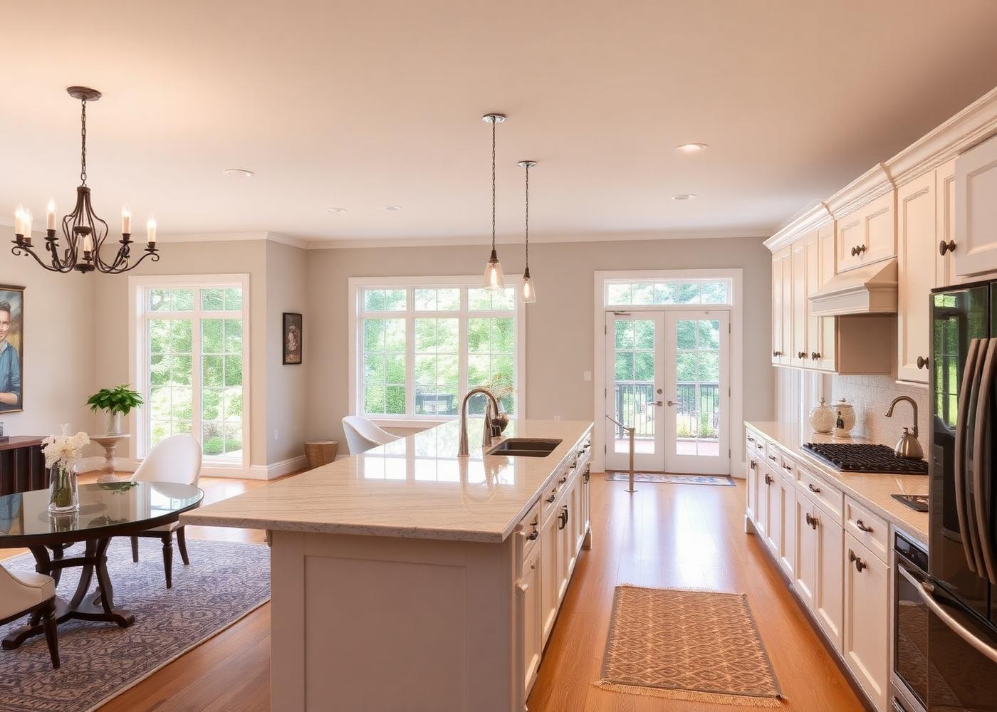25981 Anacapa — updated kitchen open to dining area
