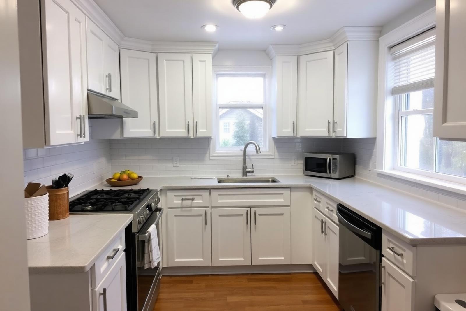 20 Rosewood — updated kitchen with quartz counters