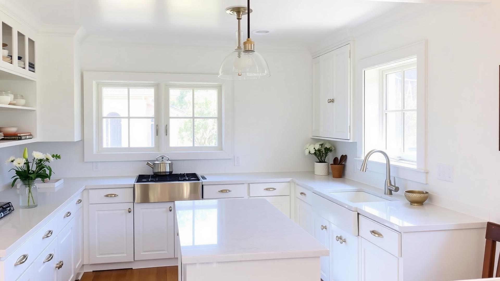 23 Vista Del Golfo — bright white remodeled kitchen
