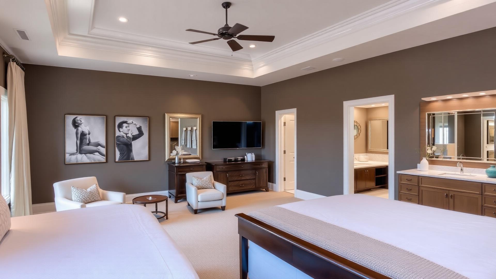 16323 Redwood — primary suite with sitting area