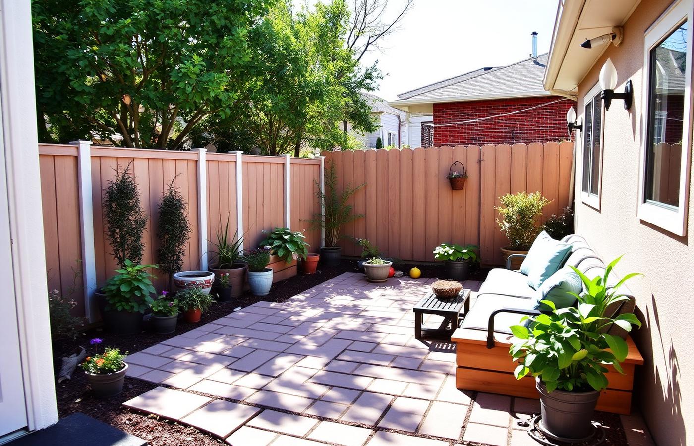15 Eclipse — private low-maintenance rear patio
