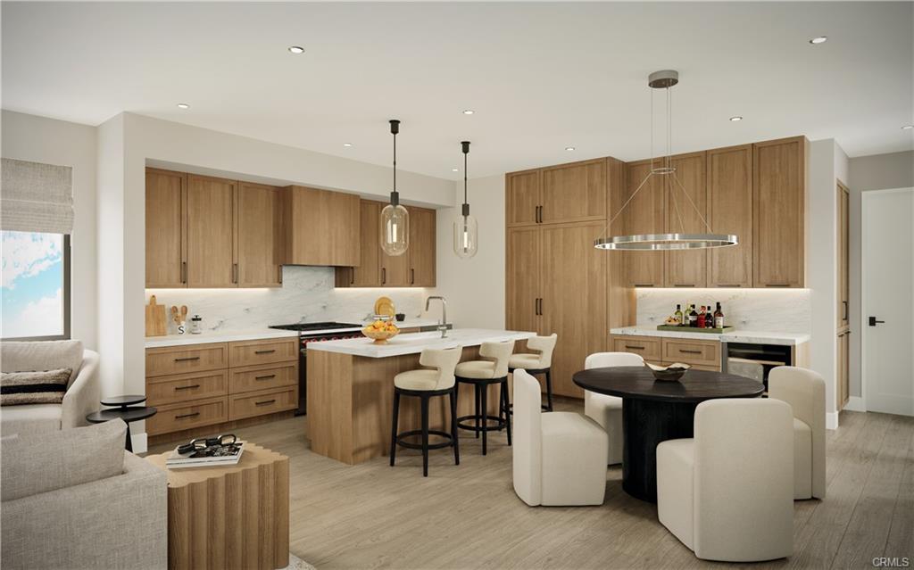306 Marguerite Ave — rendered rear residence kitchen and dining