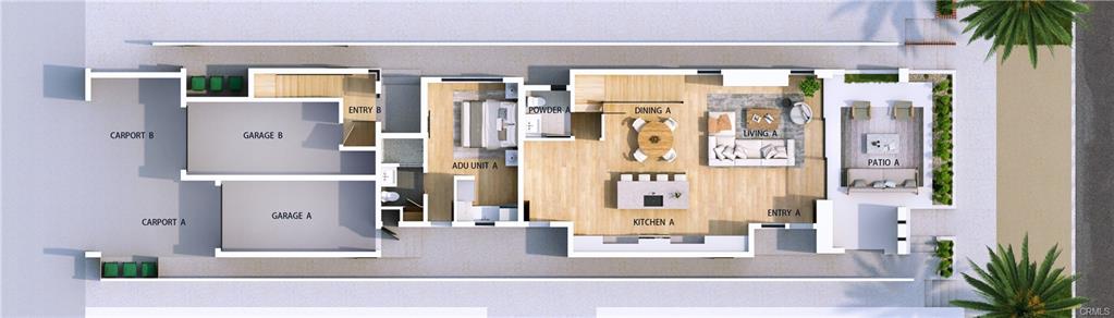 306 Marguerite Ave — approved ground-level site and floor plan