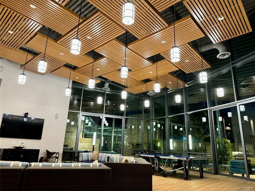 21 Gramercy #202 — clubhouse lounge and social space