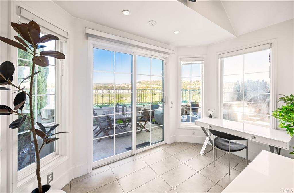 4 Chandon — dining area with canyon views
