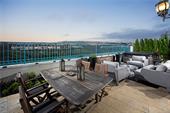 4 Chandon — private rear yard with hot tub overlooking the canyon